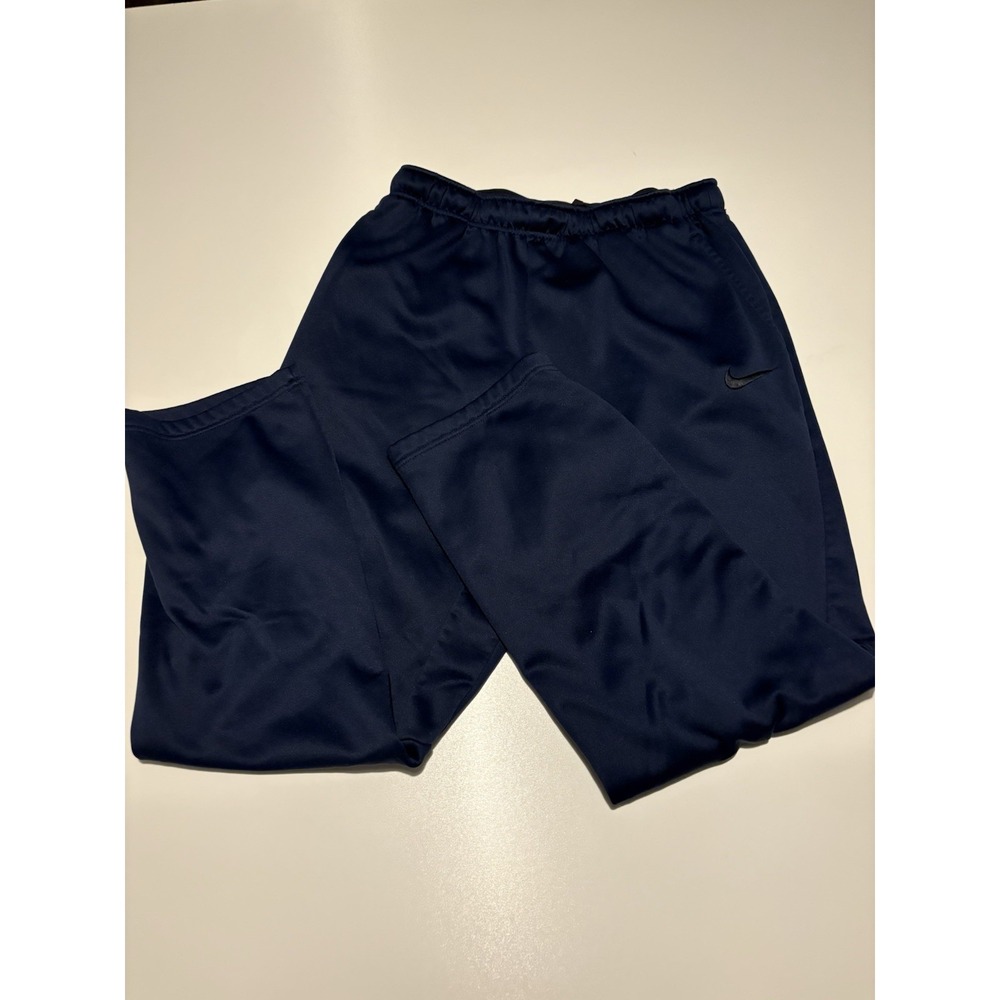 Men's Navy Blue Nike Dri Fit Sweatpants SZ Large